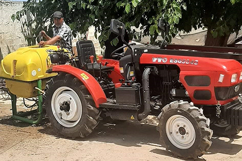 Распыление пестицидов